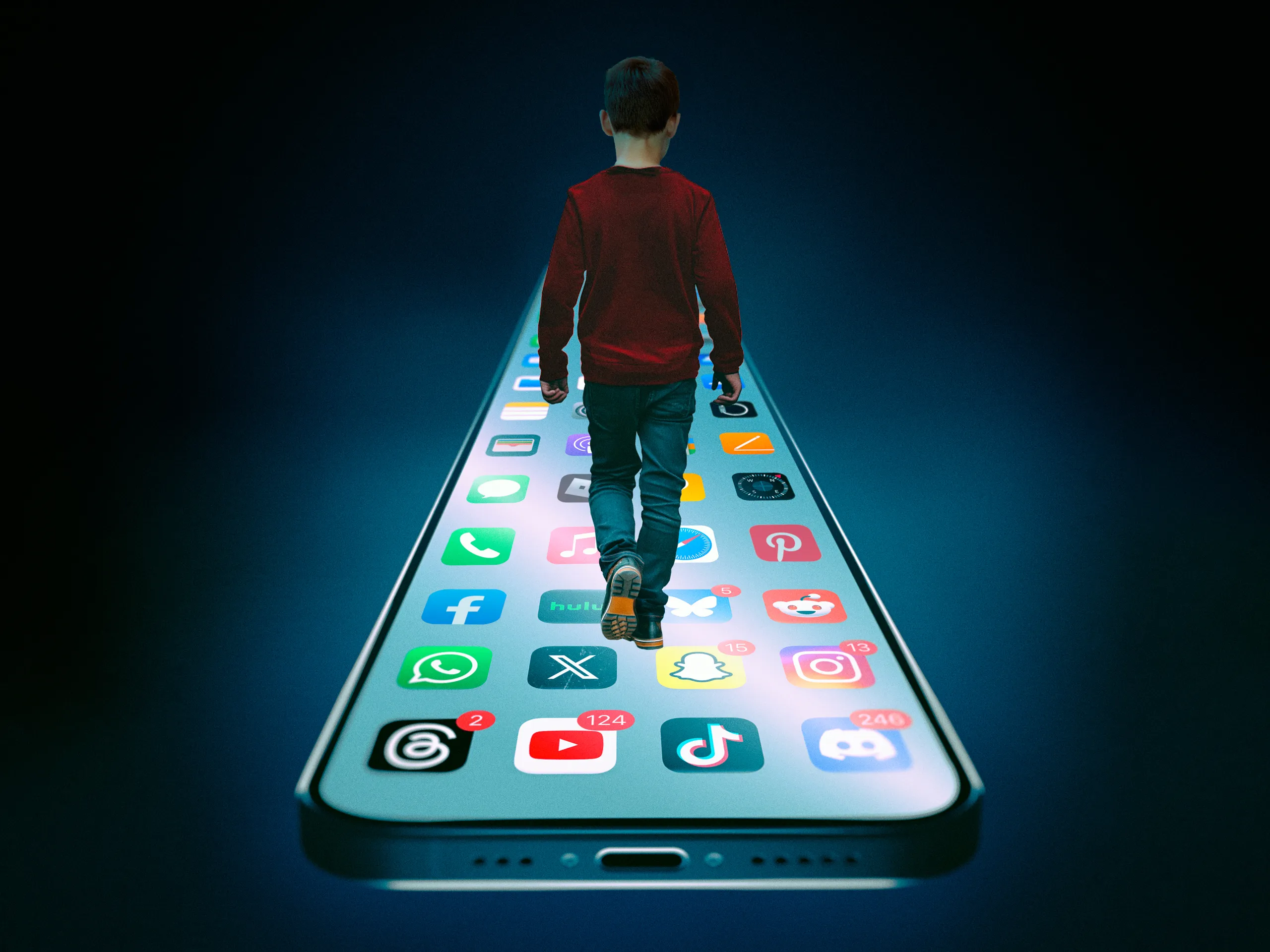 Alarming rise in smartphone addiction among children
