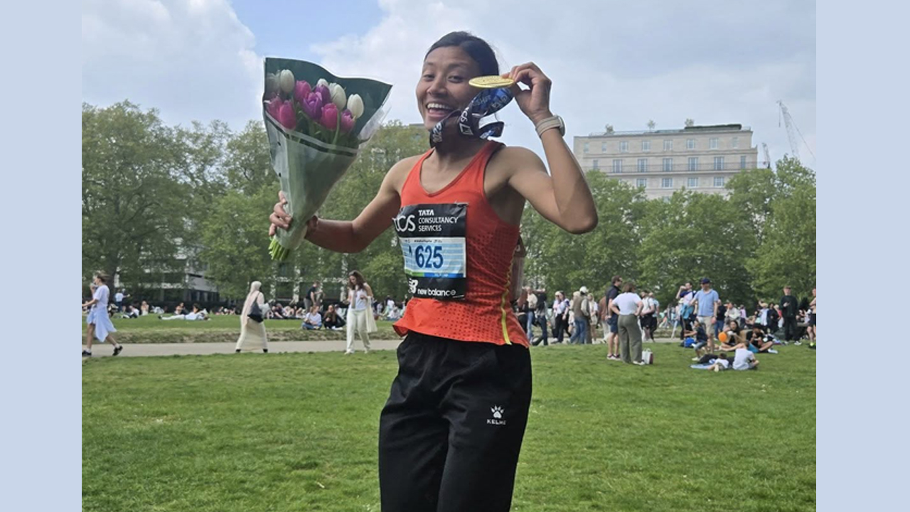 Nepal’s veteran marathoner Santoshi shares experience running London Marathon-2025