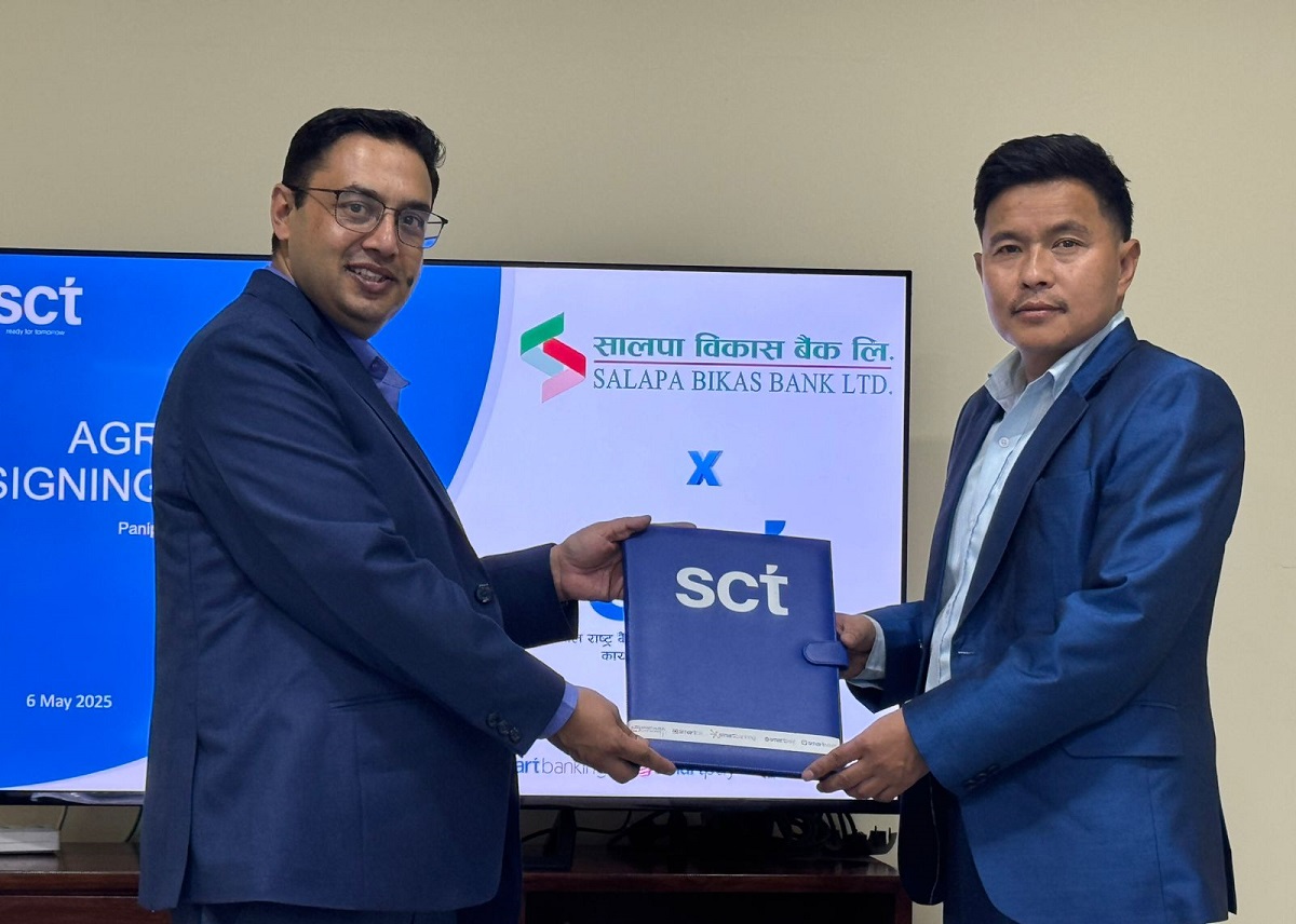 Salapa Bikas Bank partners with SCT to launch UPI card services
