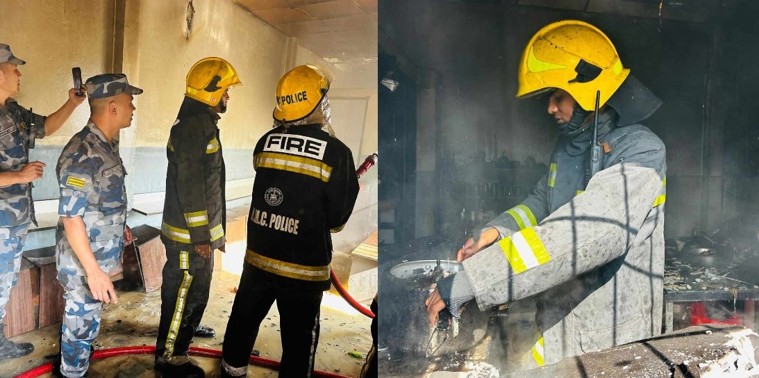 Gas leak sparks fire at Sigma College canteen