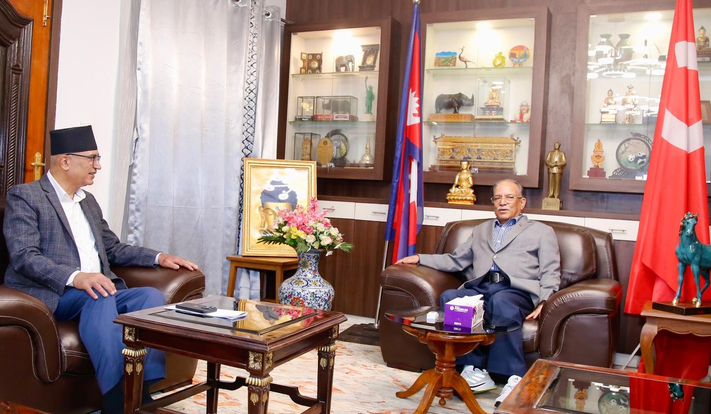 Finance Minister Paudel consults key leaders on upcoming budget