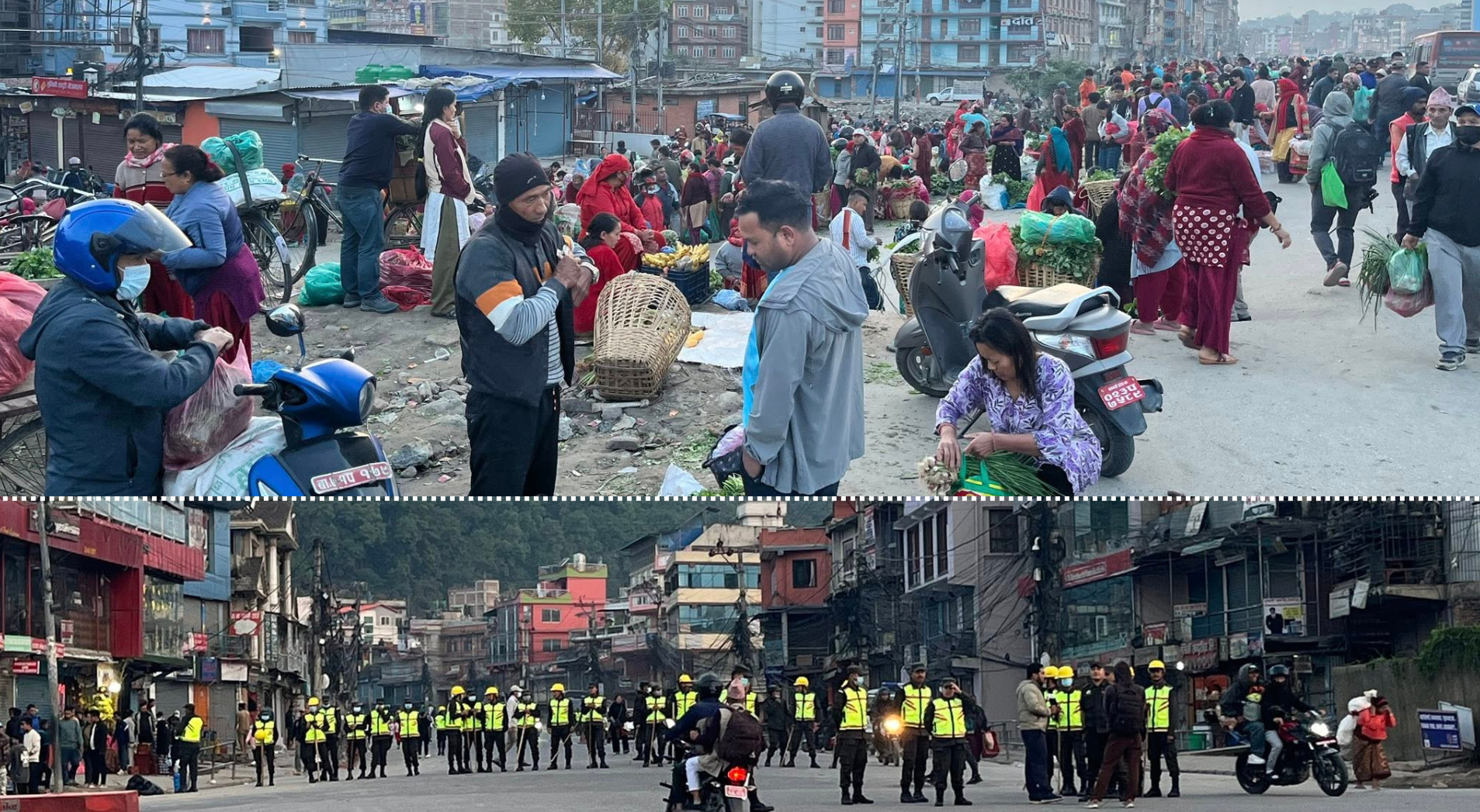 Tight crackdown in Machhapokhari disrupts public transport & sparks public outrage