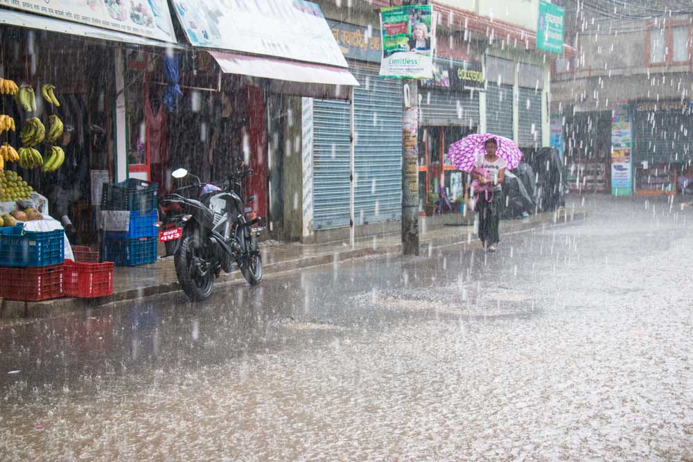 Weather: Light to moderate rain likely in hilly & himalayan regions