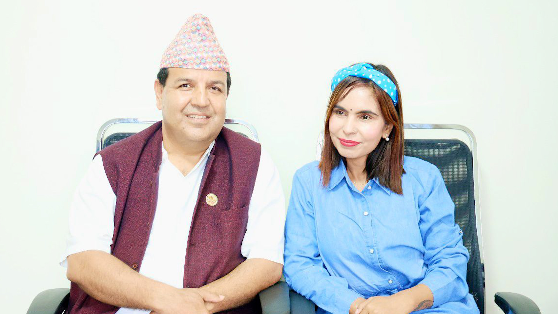 Jwala Sangroula meets Dr. Sunil Sharma