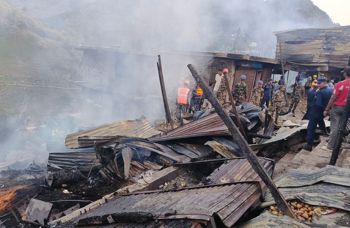 Provincial government provides financial support to Bajura fire victims