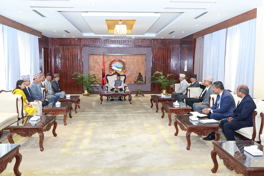Prime Minister Oli briefed about Land Commission’s work progress