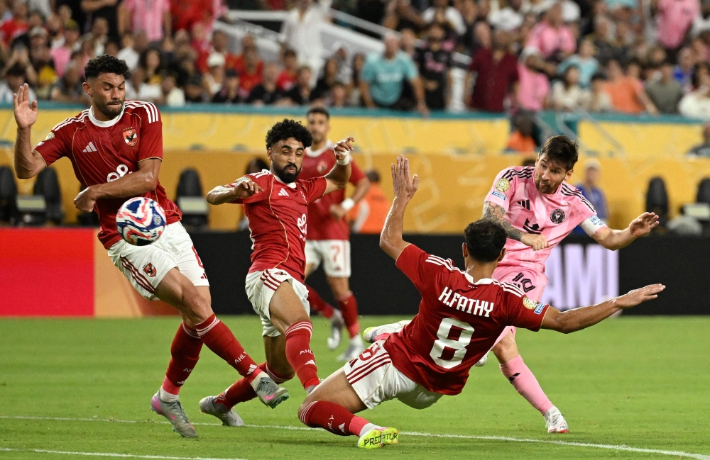 Messi’s Inter Miami held 0-0 by Al Ahly in club World Cup opener
