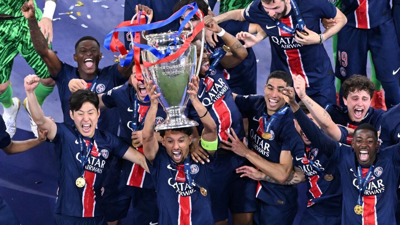 PSG celebrate first Champions League title amid nationwide unrest