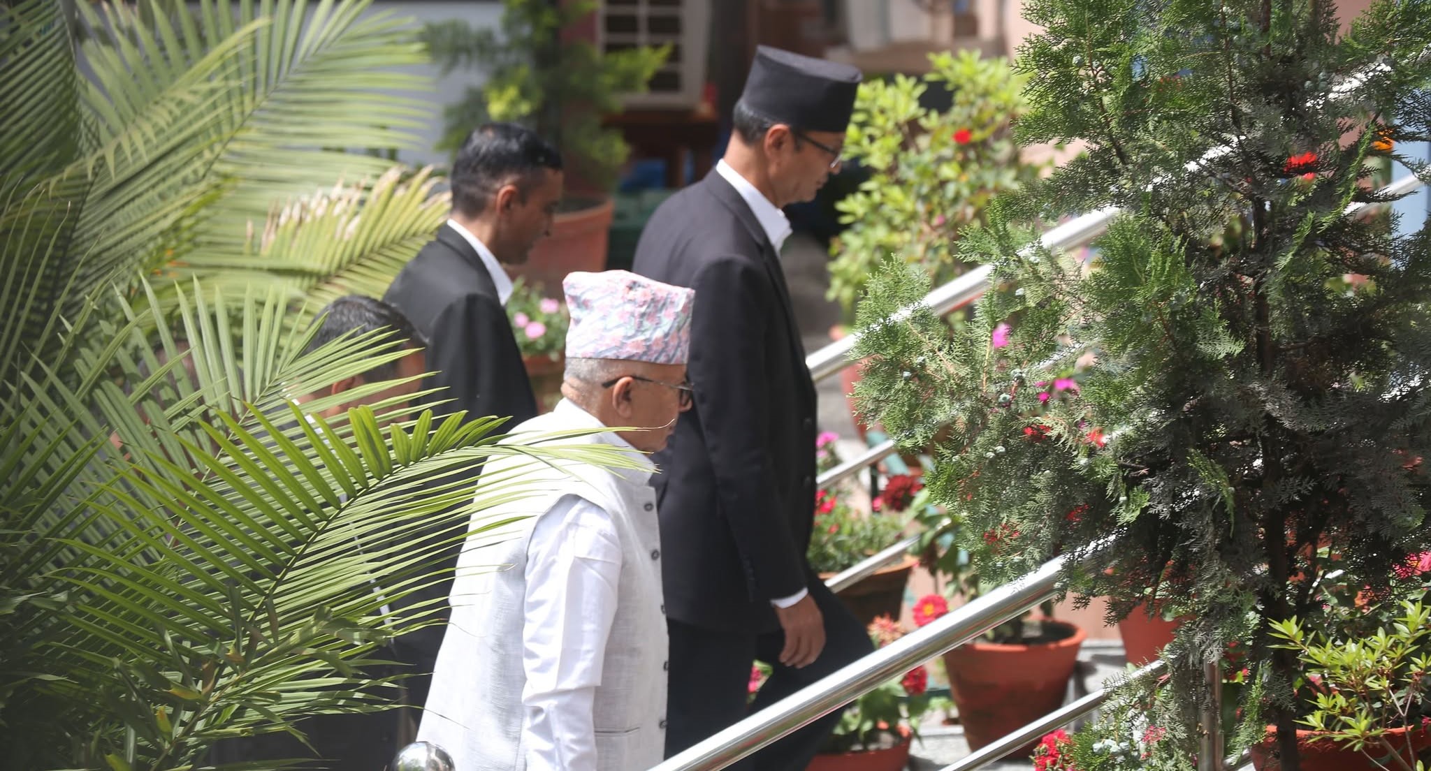 Ex-PM Nepal testifies before three-judge bench, remand debate follows