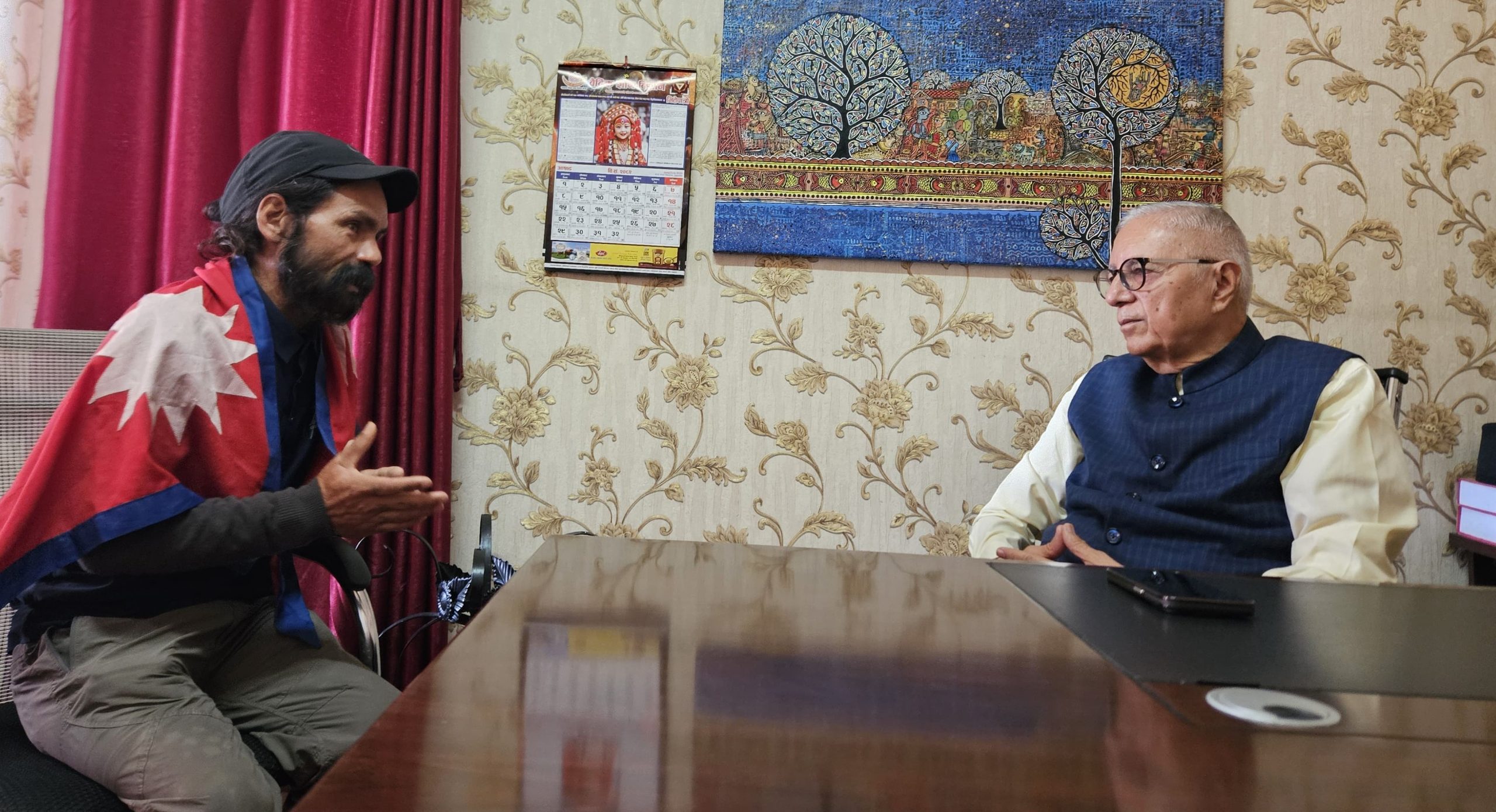 Bohara gains support from Shekhar Koirala for good governance drive