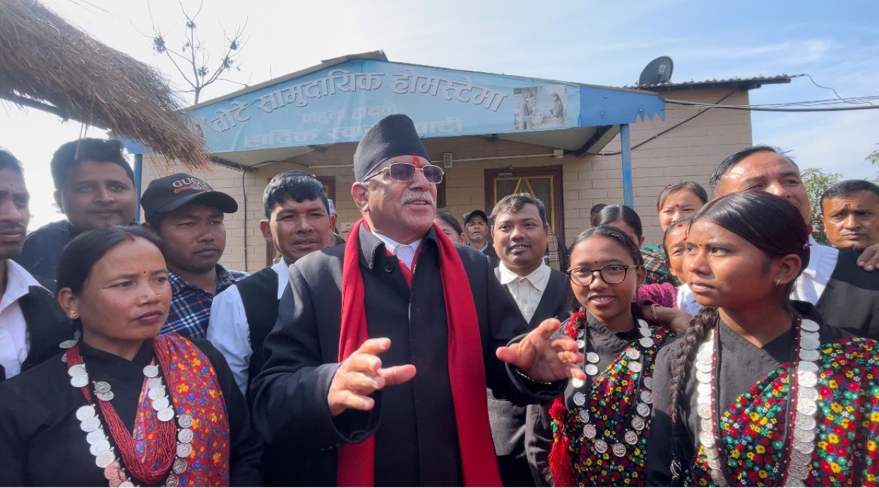 Prachanda Calls for Justice to Farmers, Pushes for Rice Self-Reliance