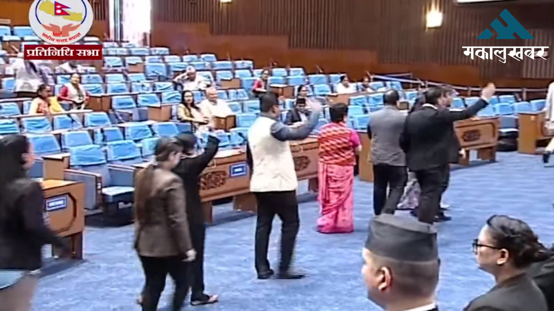 RSP MPs walk out of parliament (video)