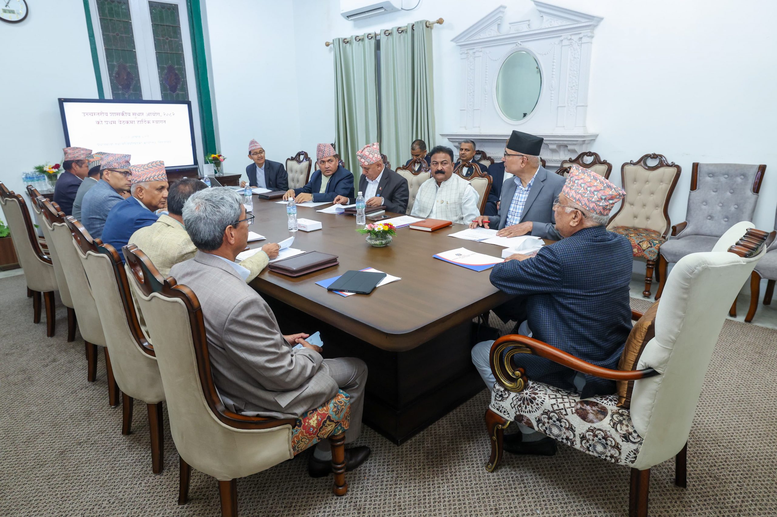 PM Oli chairs first meeting of high-level good governance commission