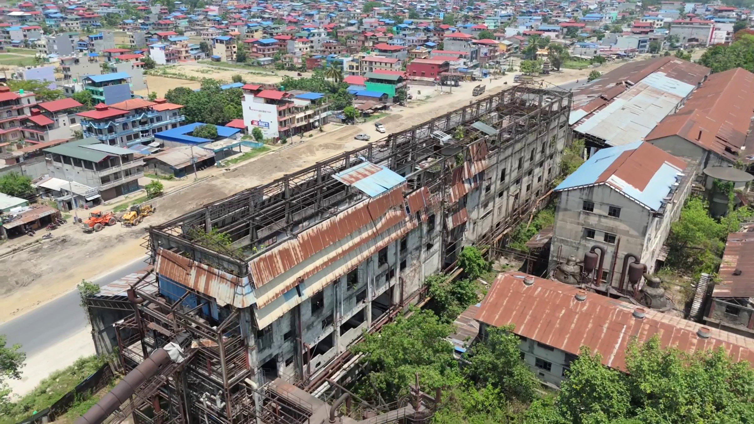 Bhrikuti Paper Factory falls into ruins after 14 years of closure (photos)