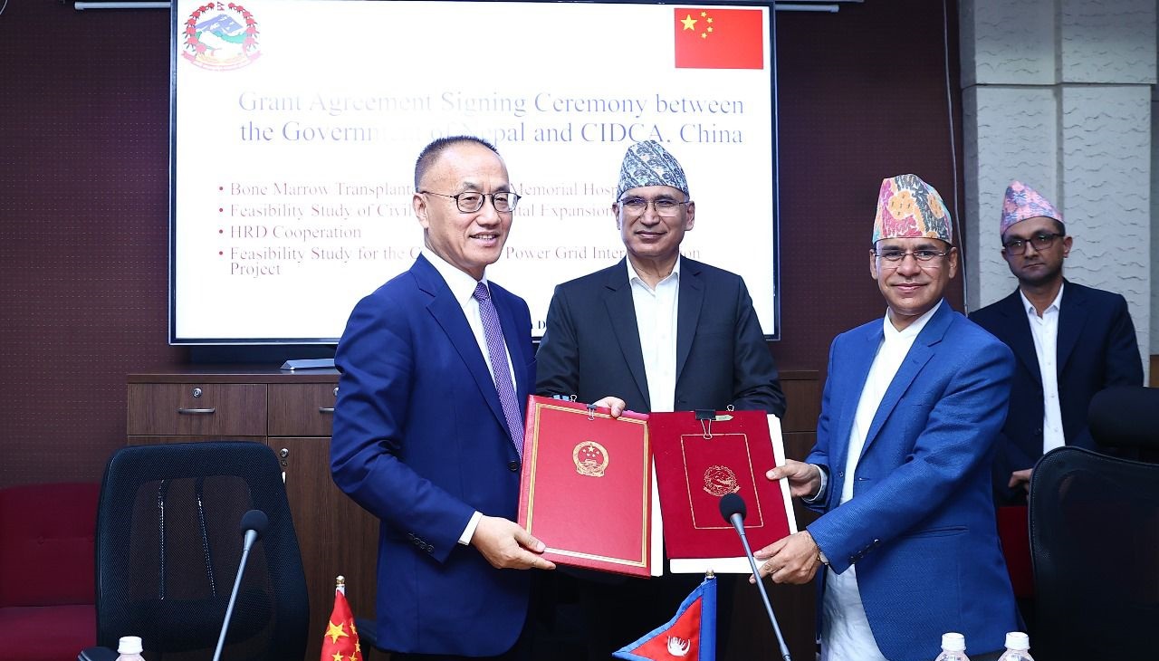 Nepal, China sign four MoUs to boost development cooperation