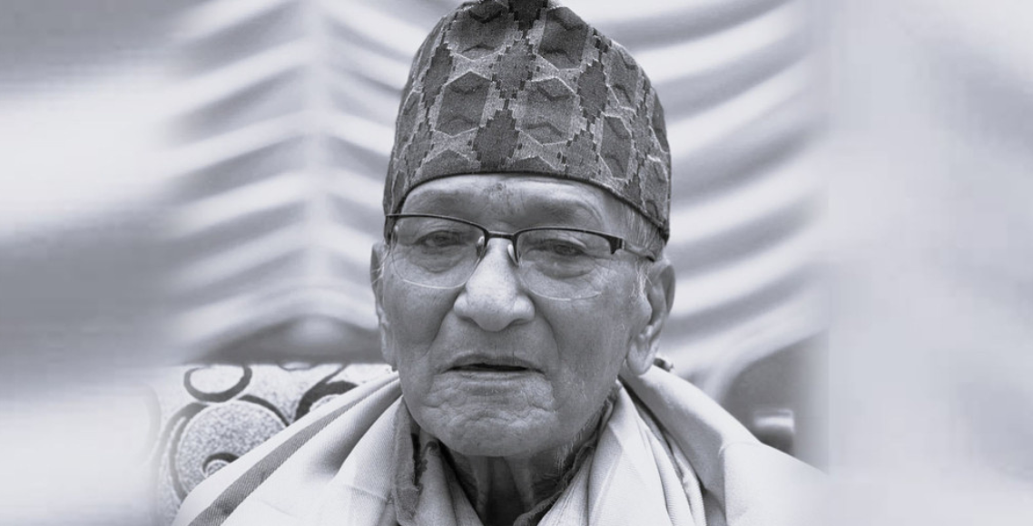 Former Minister & Lalitpur Mayor Bajracharya passes away at 89