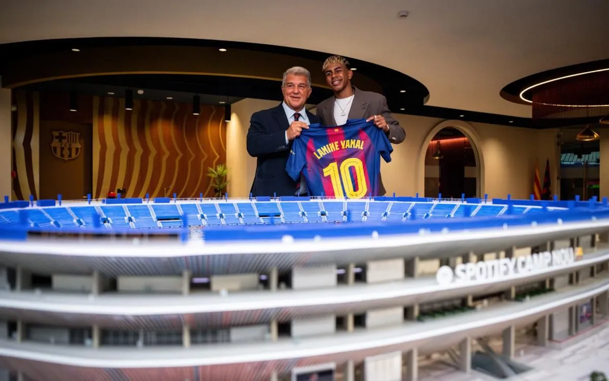 FC Barcelona star Yamal officially extends contract until 2031