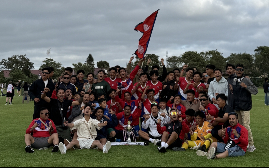 Nepali team wins U14 title at Dana Cup 2025