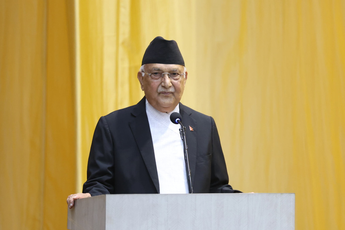PM Oli stresses on fostering Nepal-China friendship across generations