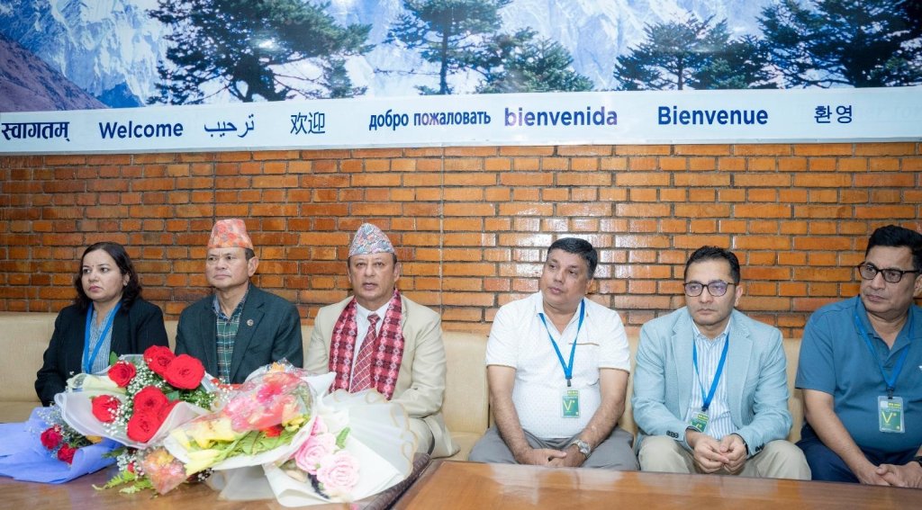 Minister Khadka back home after attending SCO’s Energy Ministerial level Meeting
