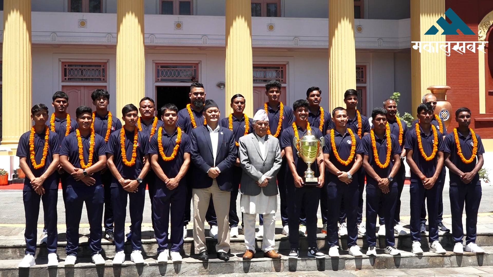 Success in cricket is result of players’ dedication, passion: President Paudel