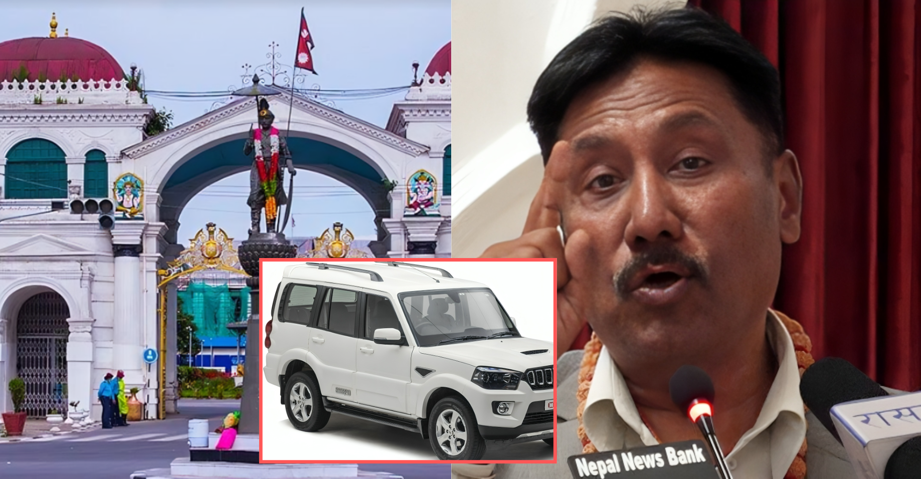 Lost govt vehicle found at Ministry, used by Thakur family