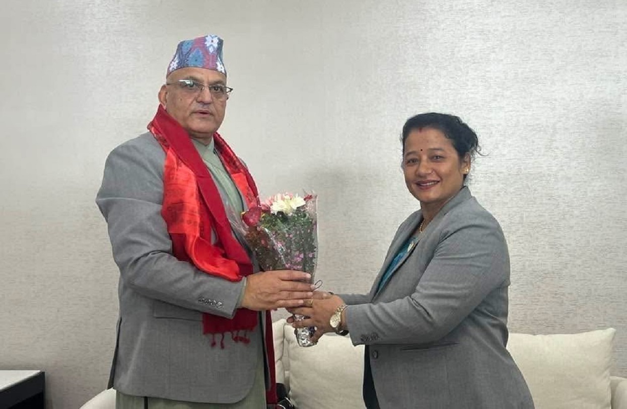 Gandaki Province CM Pandey leaves for China visit