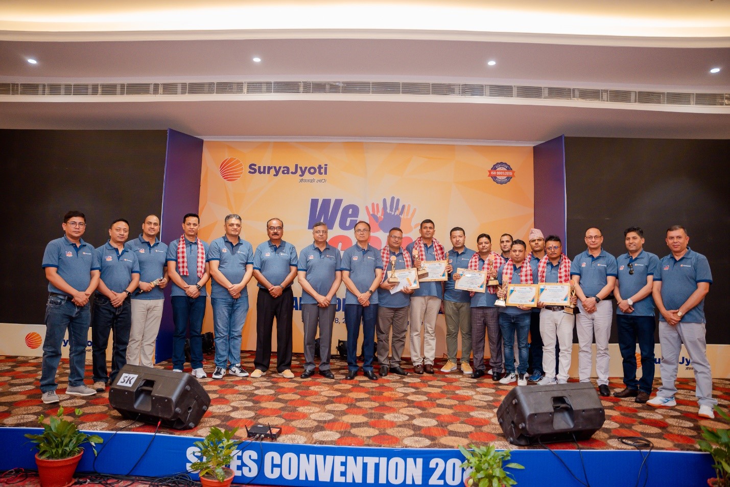 SuryaJyoti Life Insurance hosts Sales Convention 2082 embracing motto “We Can”