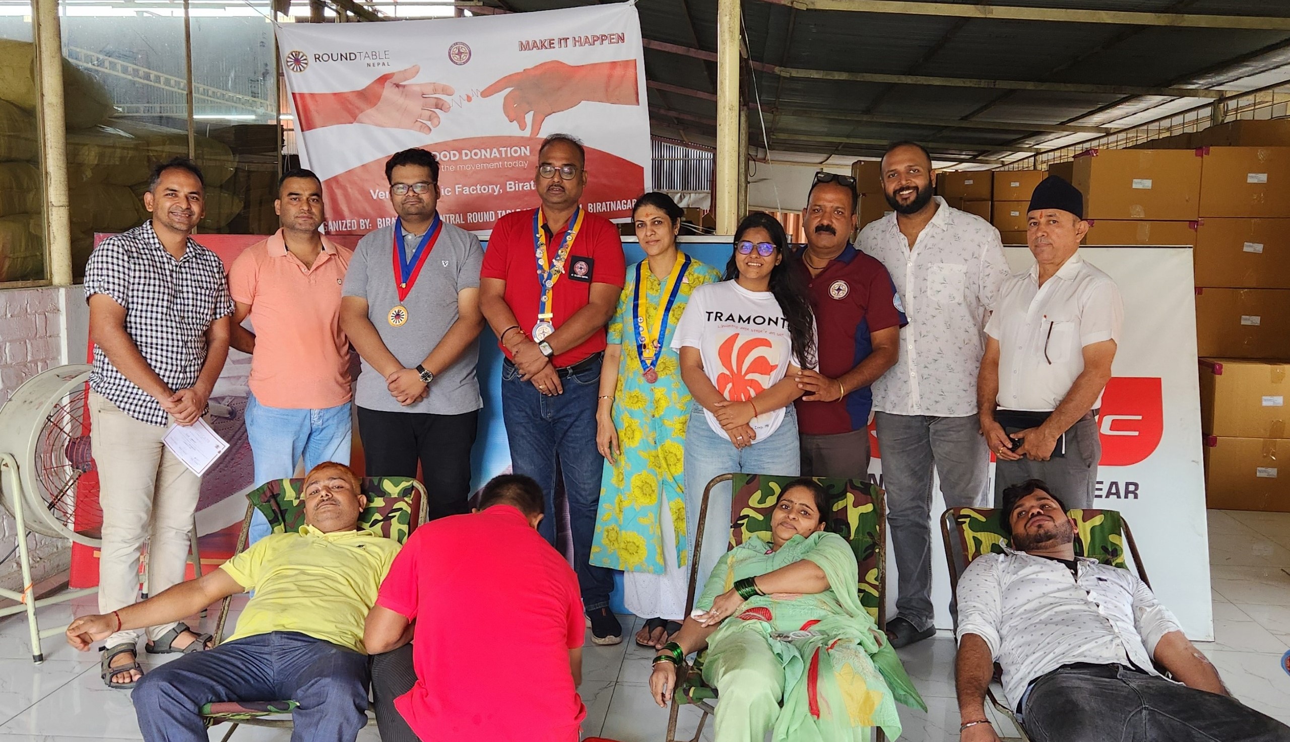 RT Nepal marks founding day with blood donation drive