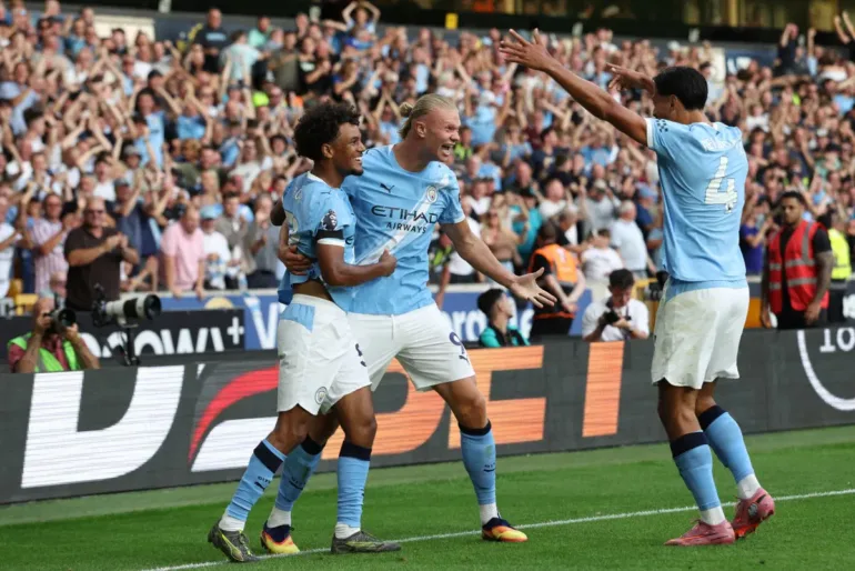 Manchester City thrash Wolves 4-0 in Premier League opener