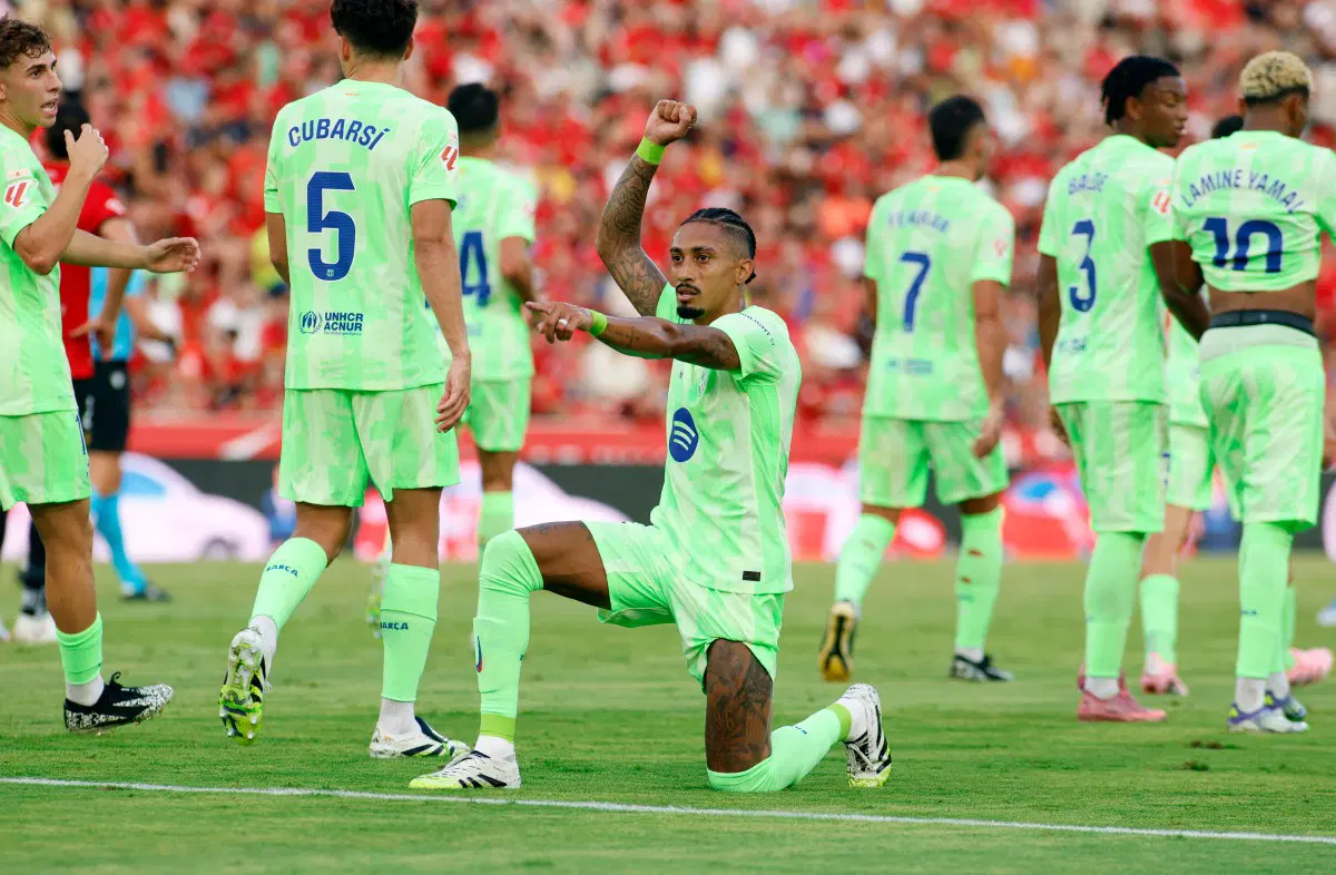 Barcelona Cruises to 3-0 win over Mallorca in La Liga season opener