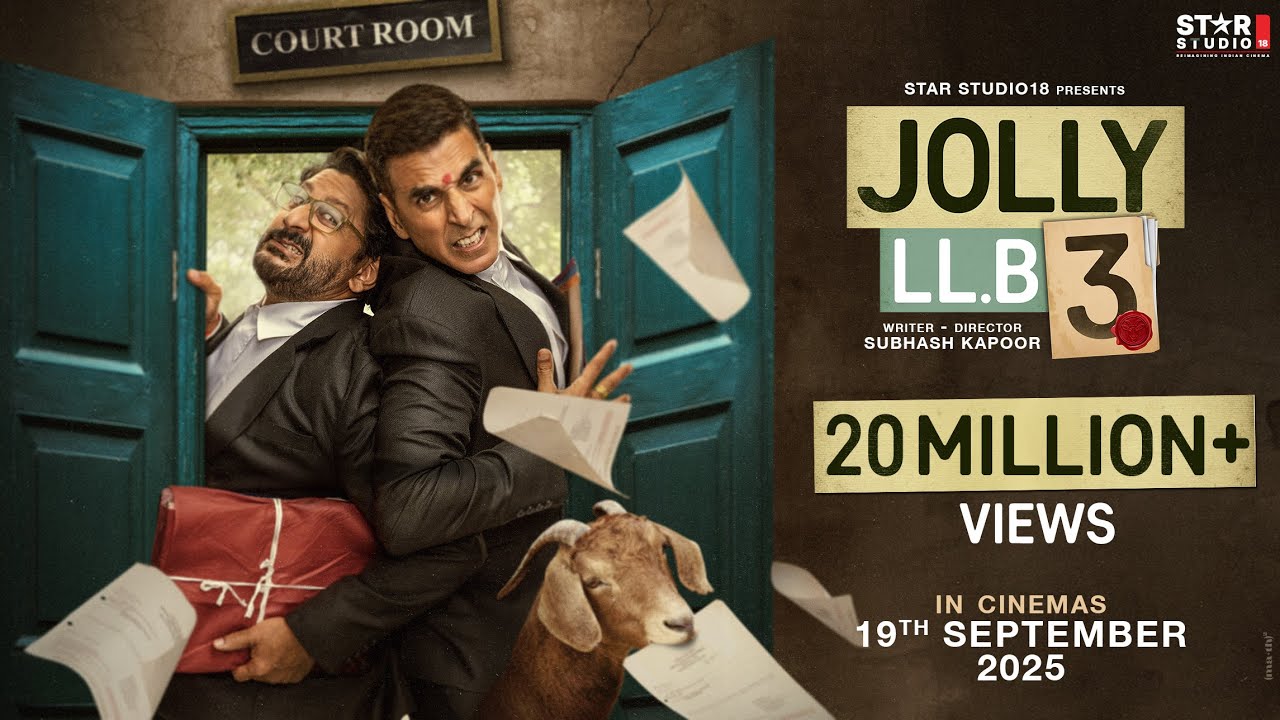 Jolly LLB 3 teaser: A hilarious courtroom clash that has fans buzzing