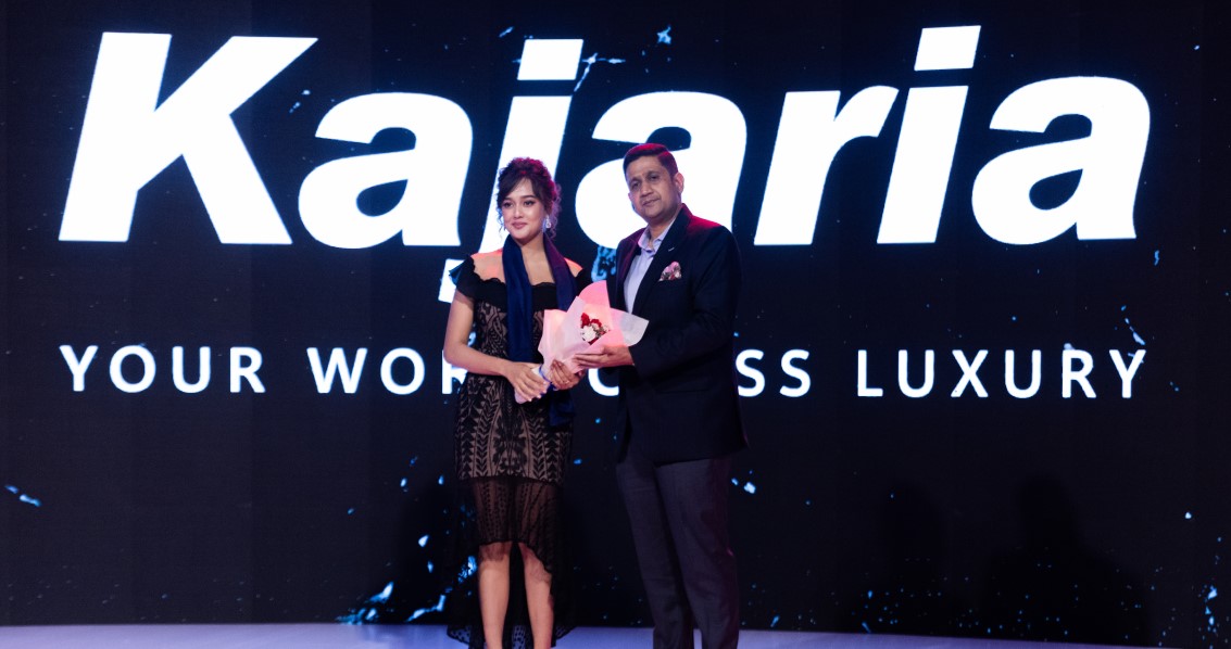 Kajaria Ramesh Tiles Ltd. names Divya Rayamajhi as brand ambassador at Grand ‘Arc & Aura’ event