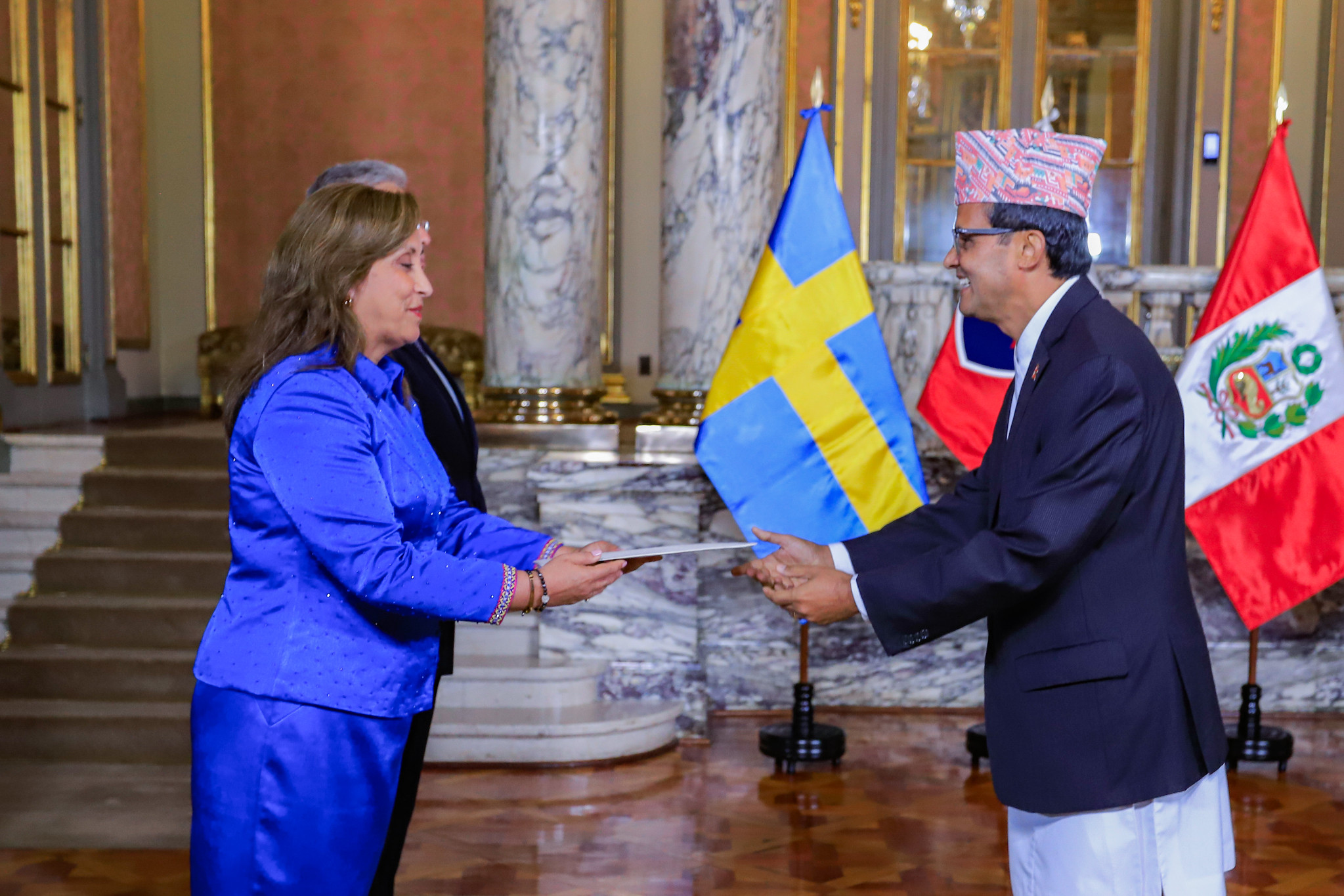 Letters of Credence presented