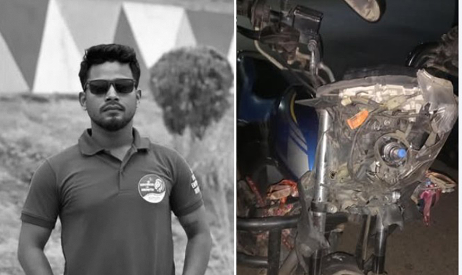 Social activist killed in motorcycle crash during police check