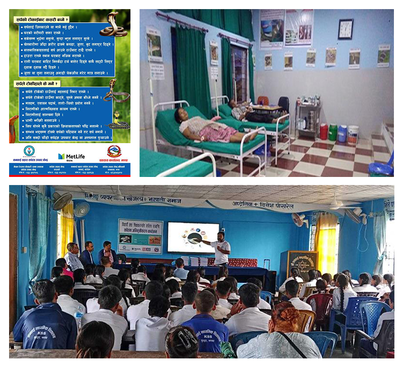 MetLife Nepal ssteps up to combat snakebite risks in Rural Areas