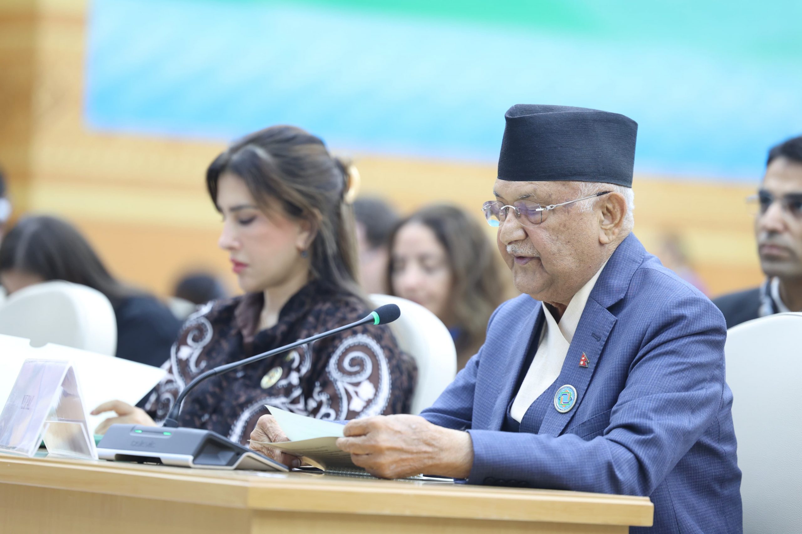 PM Oli addresses high-level thematic roundtable (photos)