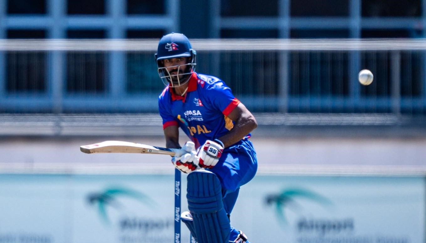 Nepal shine with bat in first warm-up match in Australia