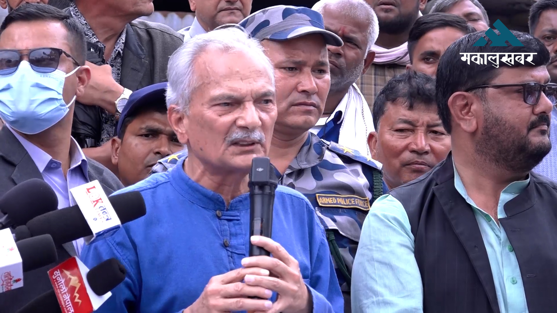 Bhattarai expresses solidarity with protesting sugarcane farmers