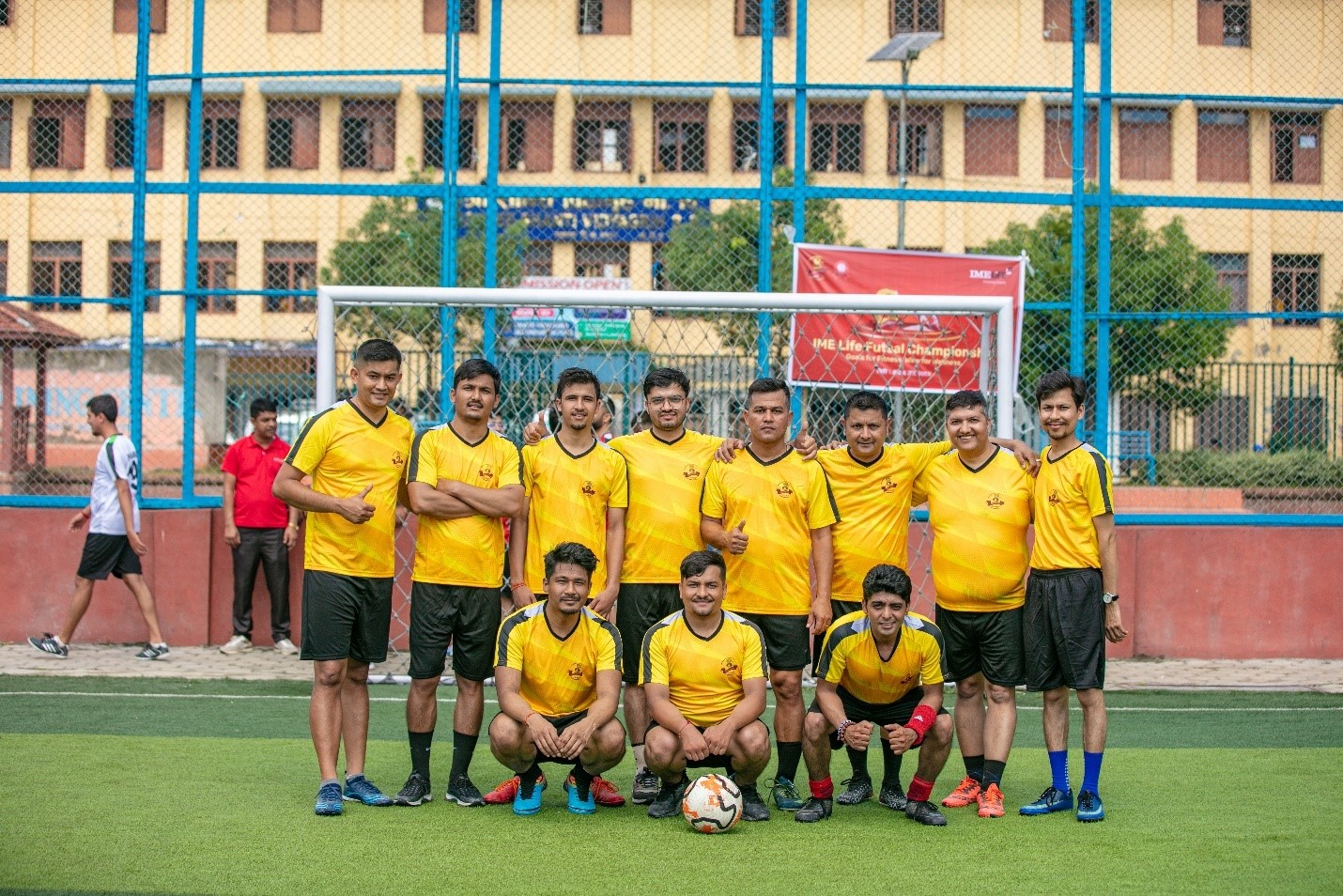 IME Life Insurance marks 8th anniversary with friendly futsal tournament