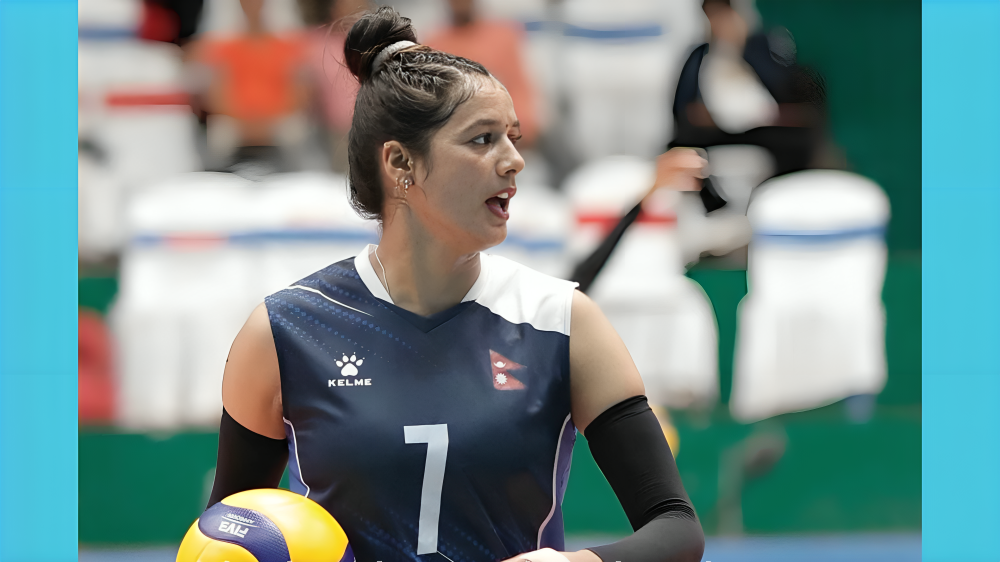 Volleyball star Bhatta leaves Nepal