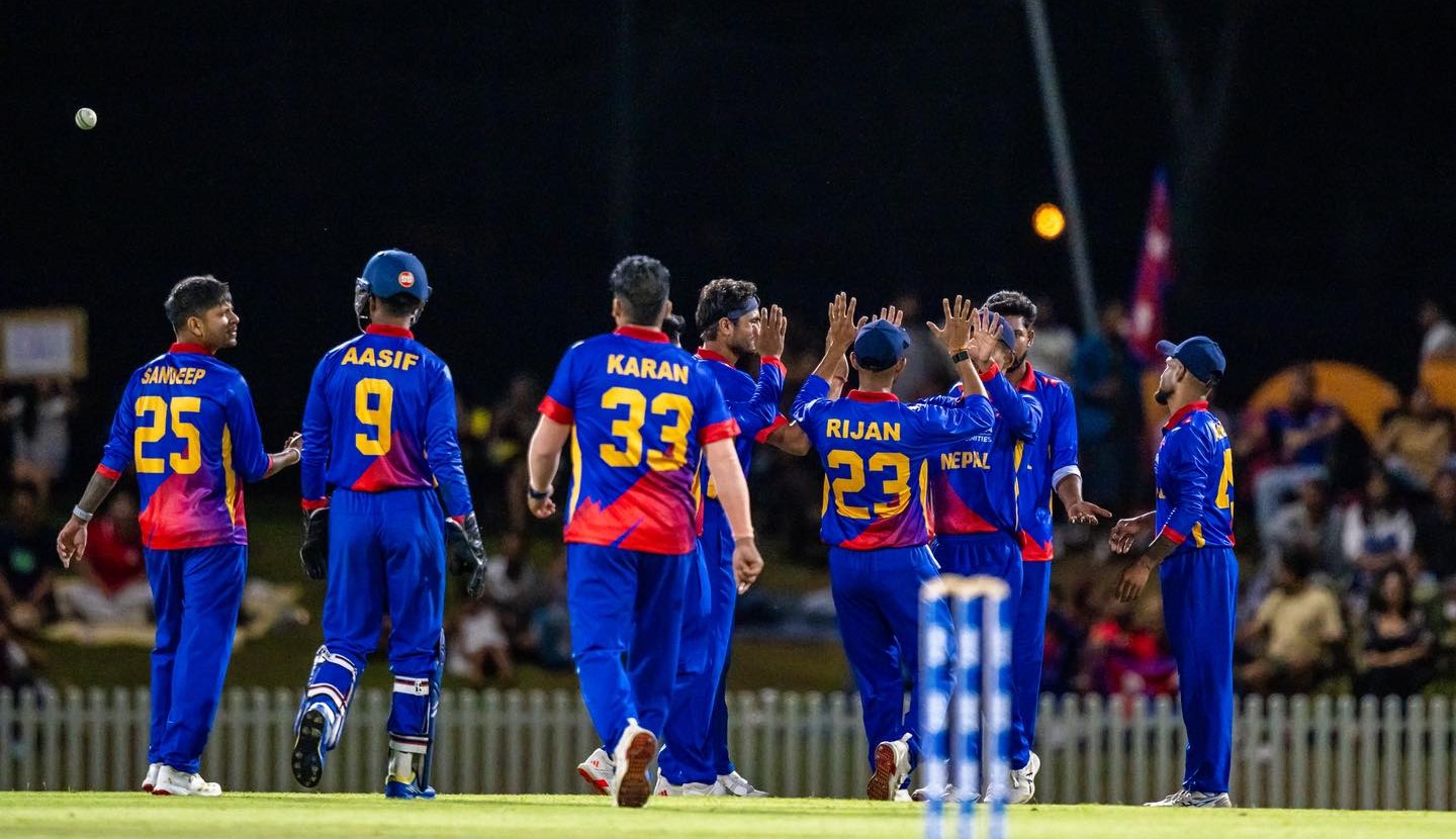 Sandeep’s hat-trick guides Nepal to 41-run win over ACT