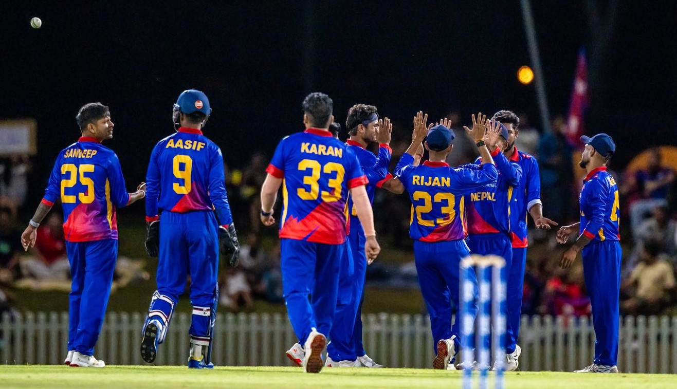 Nepal defeated by South Australia in practice match