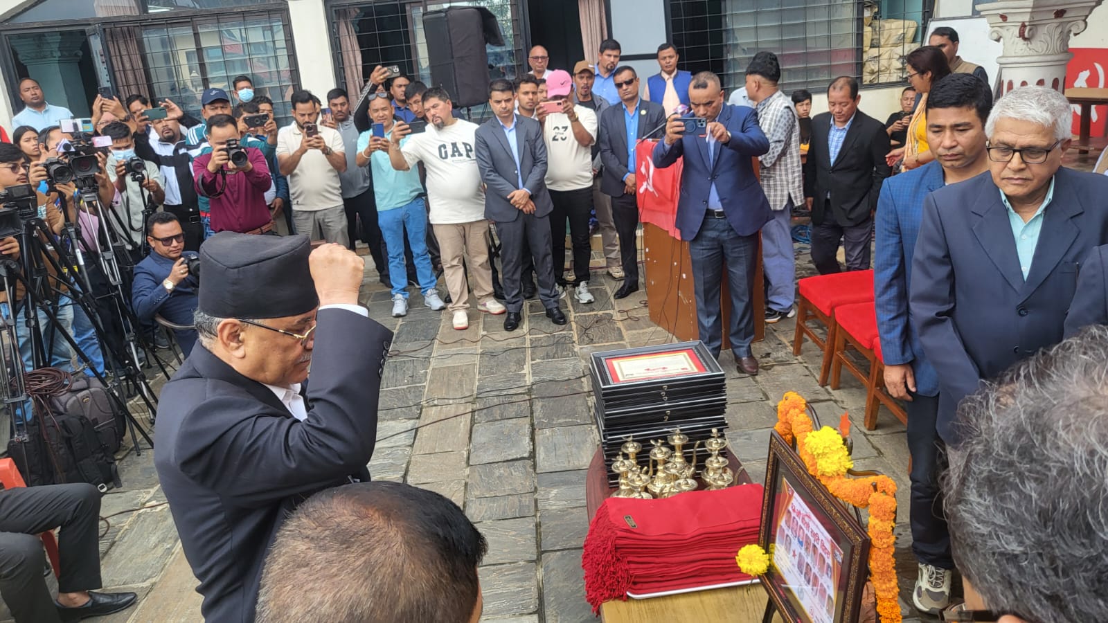 Prachanda calls for new revolution, says preparations underway