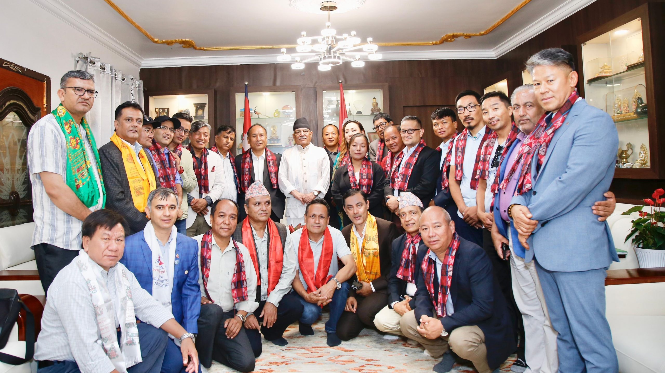 Prachanda vows support for mountain tourism, congratulates new NMA team
