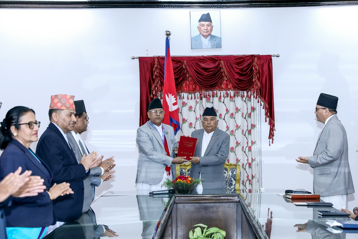 Muslim Commission presents report to President Paudel
