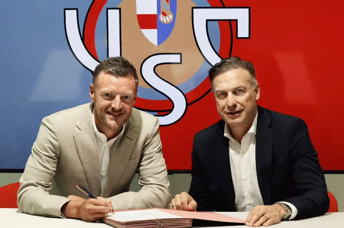 Jamie Vardy joins Cremonese on free transfer