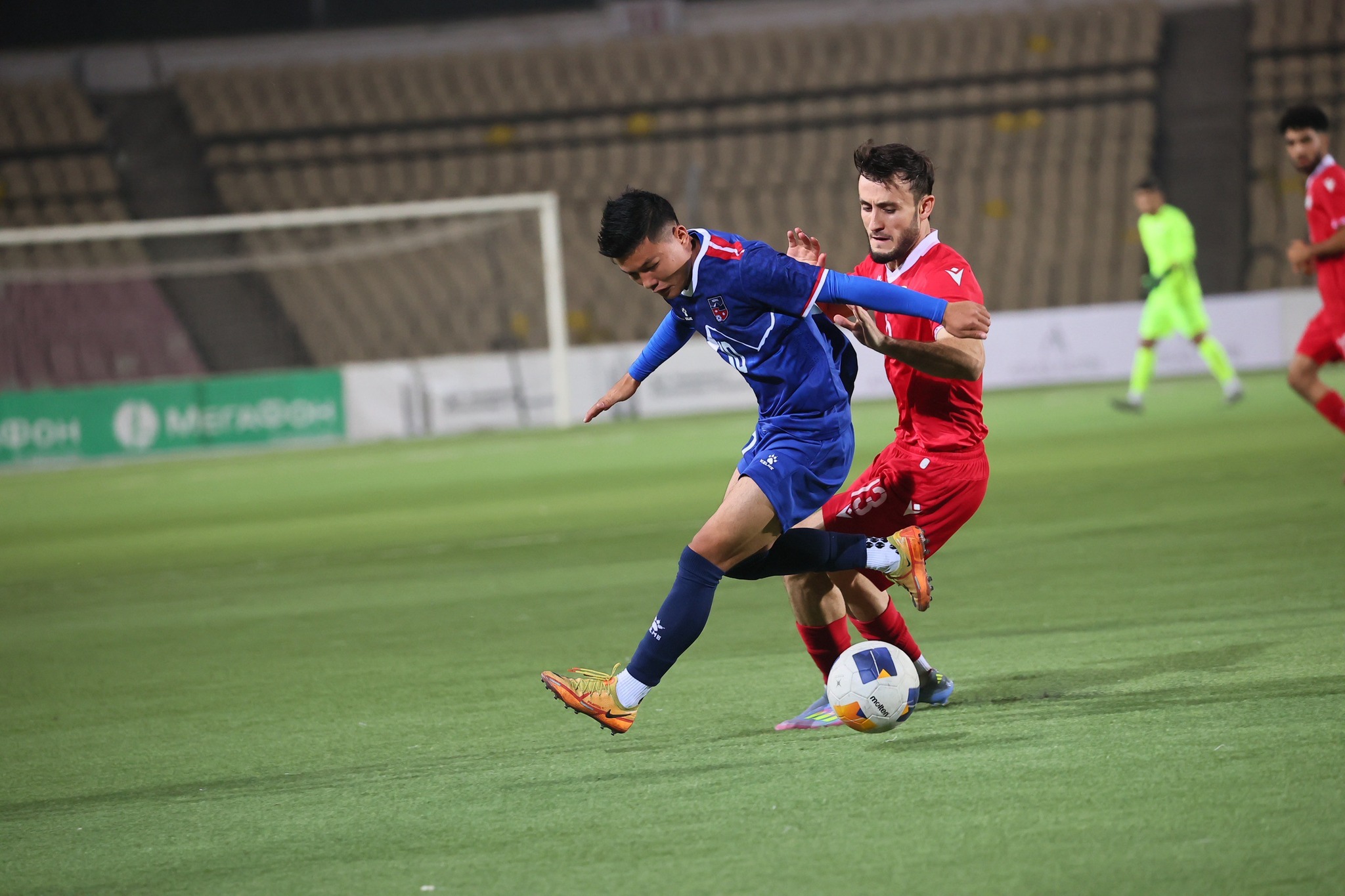 Nepal crushed 4-0 by Tajikistan in AFC U-23 Asian Cup qualifier opener