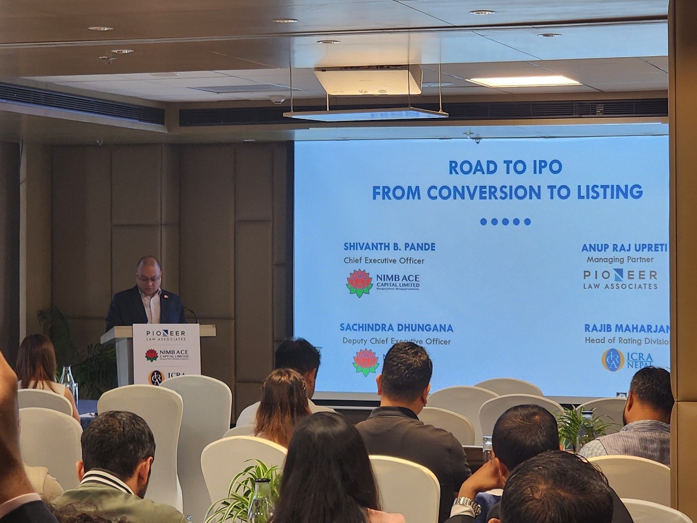 Workshop on ‘Road to IPO: From Conversion to Listing’ conducted in Kathmandu