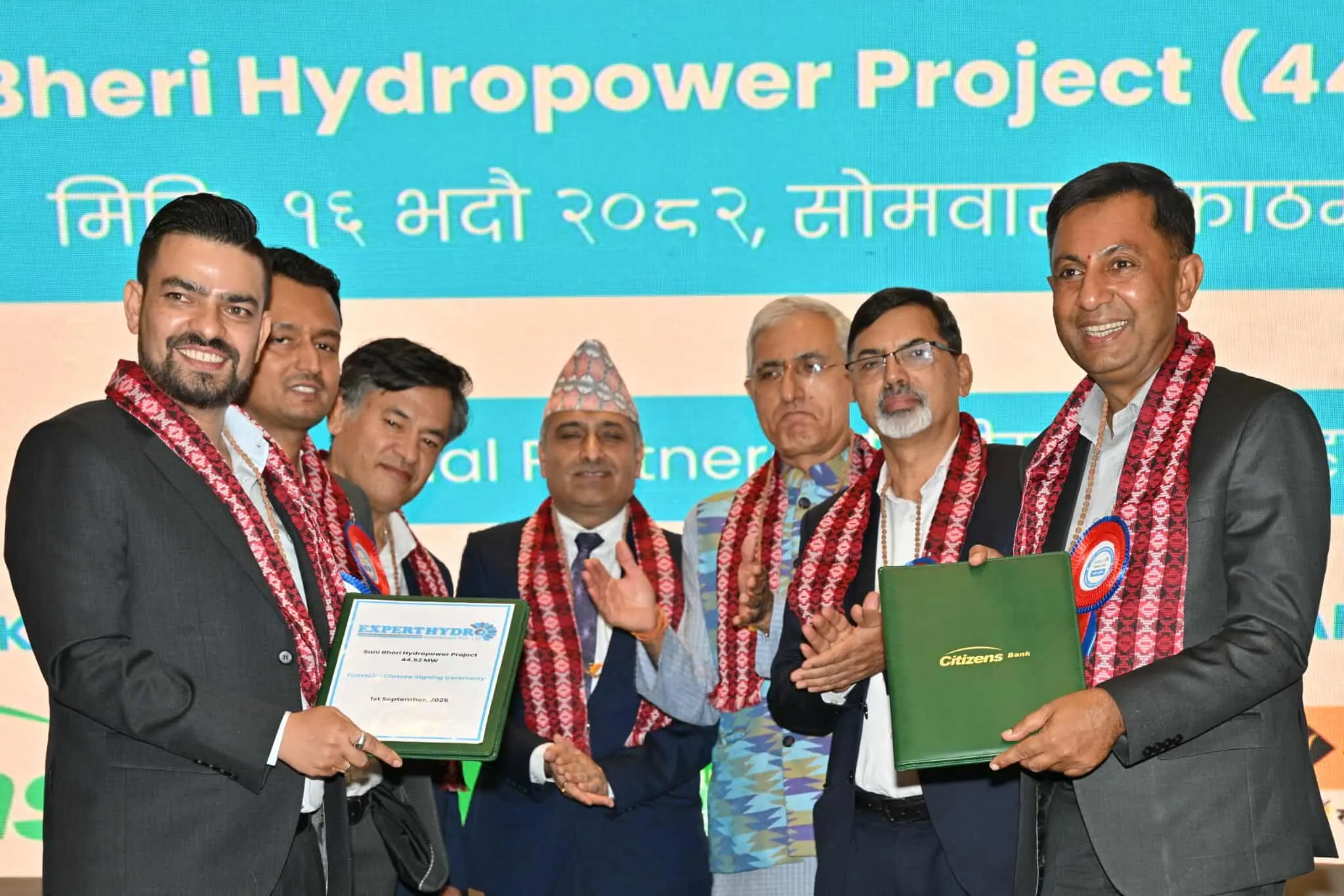 Financial closure for Sanibheri hydel project